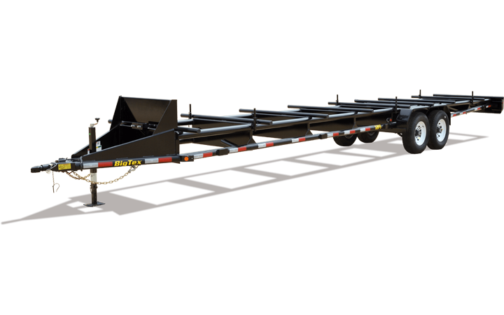 Tandem Axle Pipe Transport Trailer