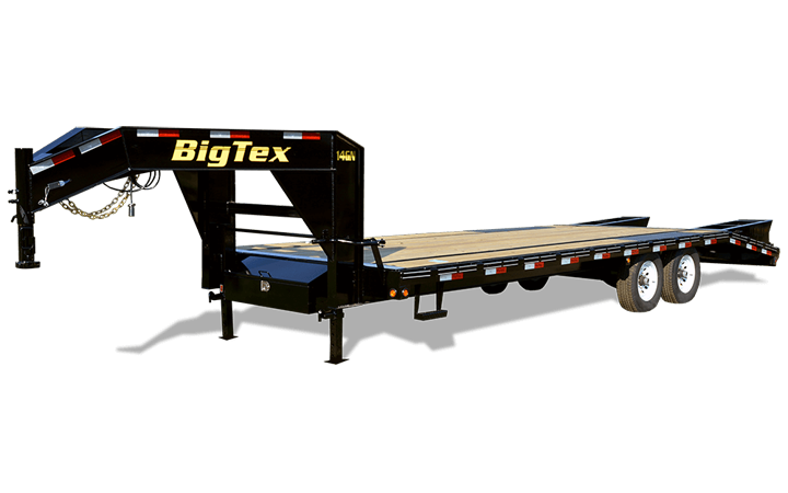 Single Wheel Tandem Axle Gooseneck Trailer