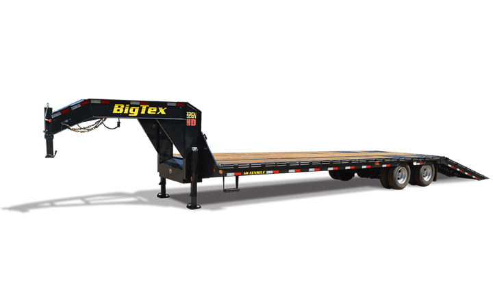 Tandem Dual Axle Gooseneck Hydraulic Dovetail Trailer