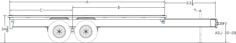 Pro Series Over-The-Axle Bumperpull Trailer