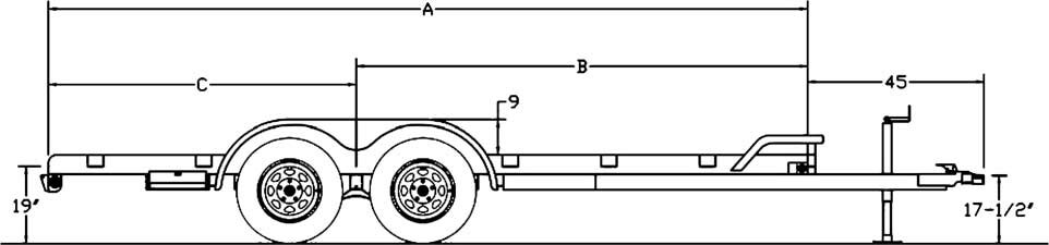 Tandem Axle Car Hauler