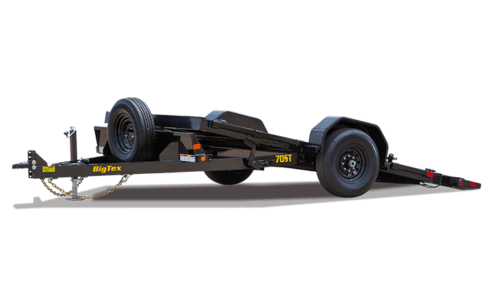 Single Axle Tilt Trailer